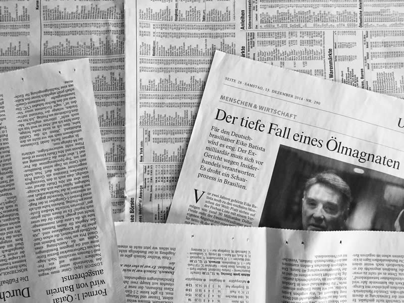 zeitungsgeschenkpapier