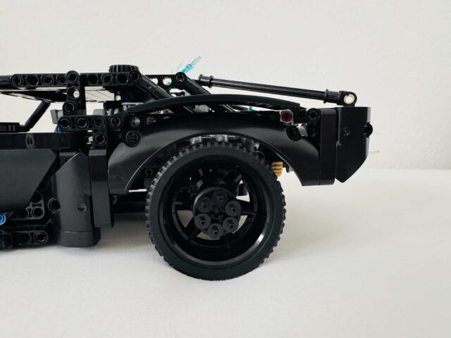 Batmobil aus dem Film The Batman aus Lego
