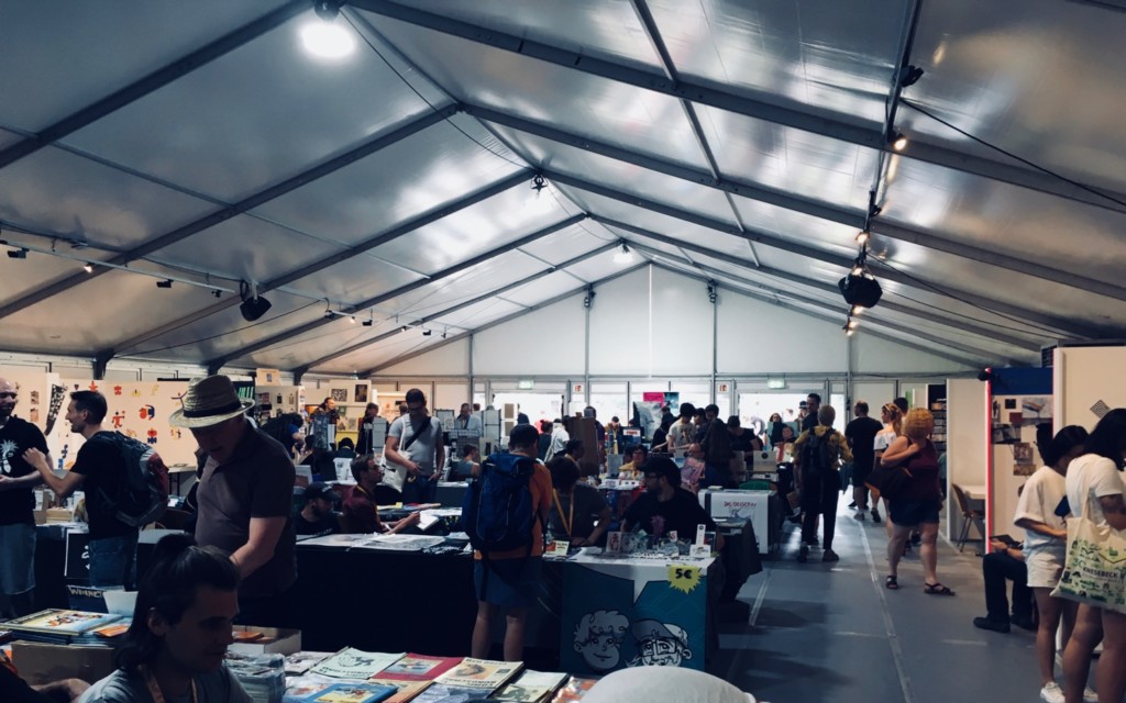Comic Salon Erlangen 2018: Halle C (Zelt)