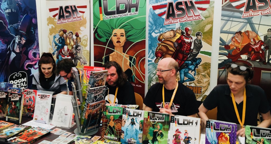 Comic Salon Erlangen 2018: Lokale Superhelden