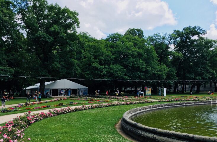 Comic Salon Erlangen 2018: Zelt C im Schlossgarten