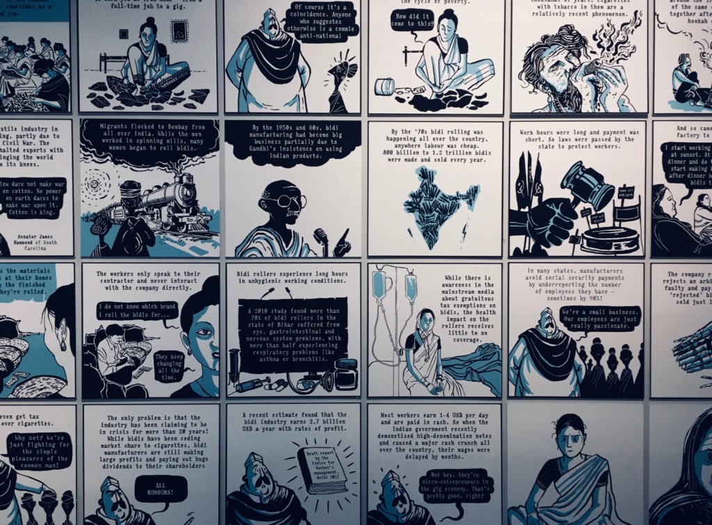 Comic Salon Erlangen 2018: Exponat @ Ausstellung Zeich(n)en der Zeit