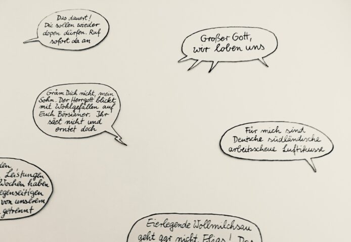 Comic Salon Erlangen 2018: Sprechblasen