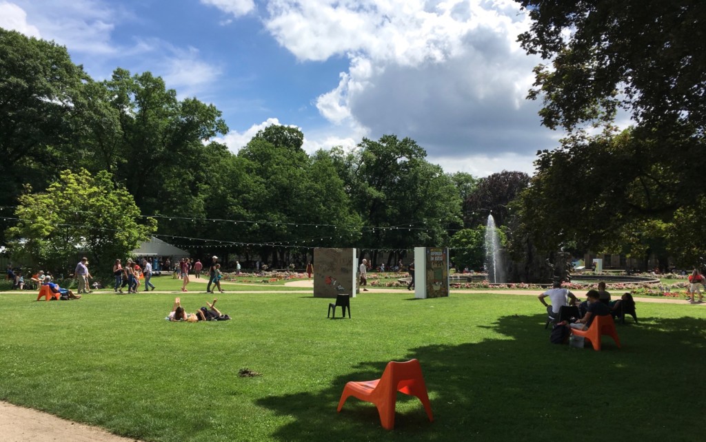 Comic Salon Erlangen 2018: Der Schlosspark (mal wieder)