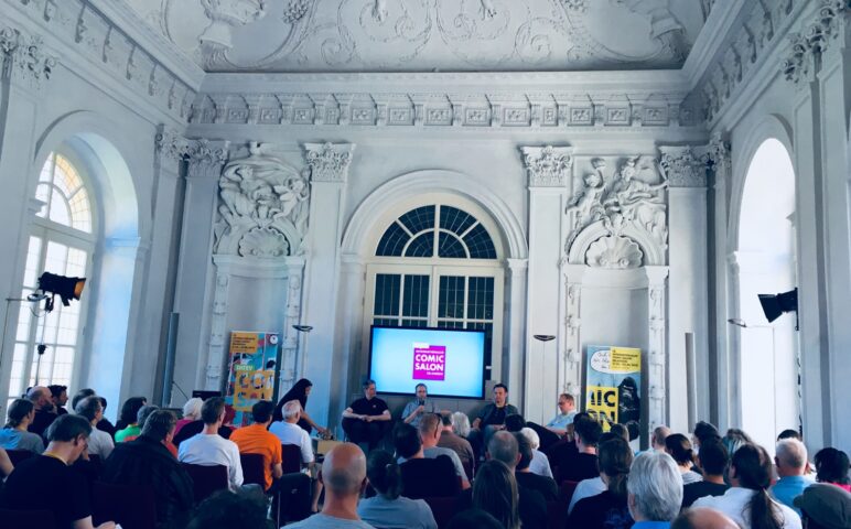 Comic Salon Erlangen 2018: Wie steht es um das Comic in Deutschland? (Podiumsdiskussion)