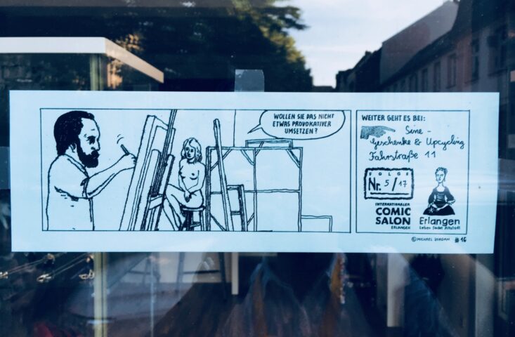 Comic Salon Erlangen 2018: Comic-Spaziergang