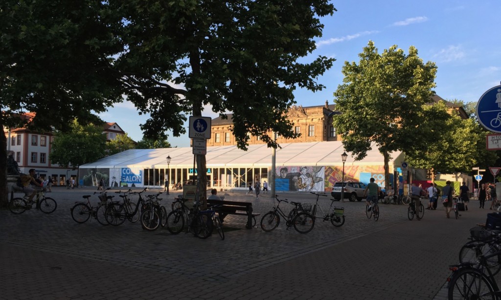 Comic Salon Erlangen 2018: Das Zentrum des Salons (Halle A)