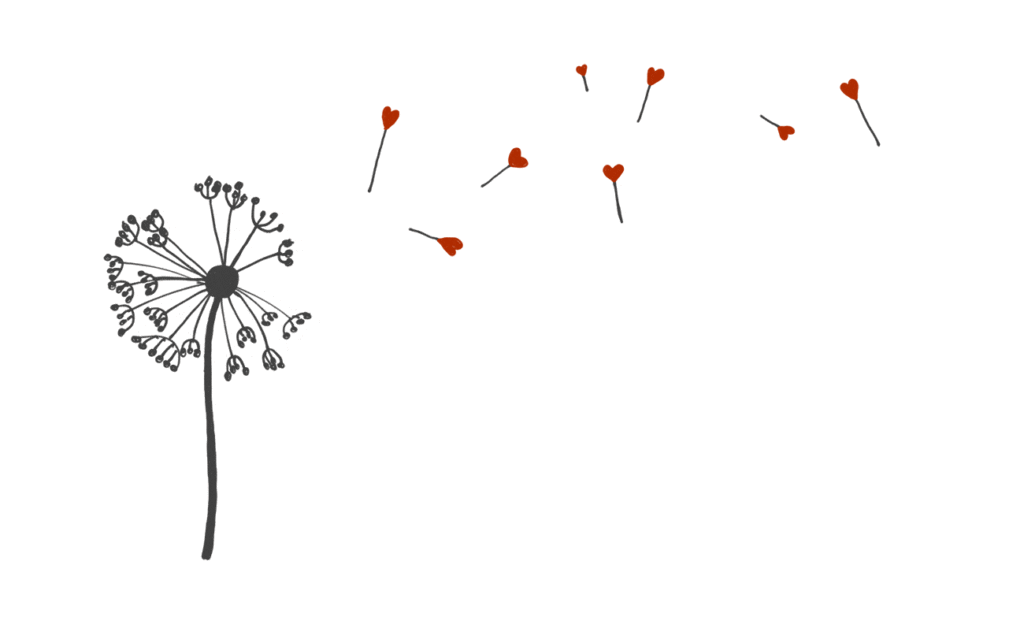 Skizze: Pusteblume der Liebe (Luftschiff der Liebe)