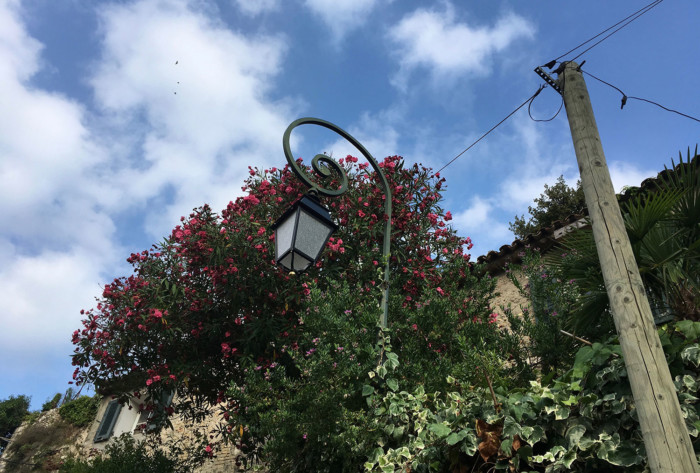 Laterne in Cagnes sur Mer