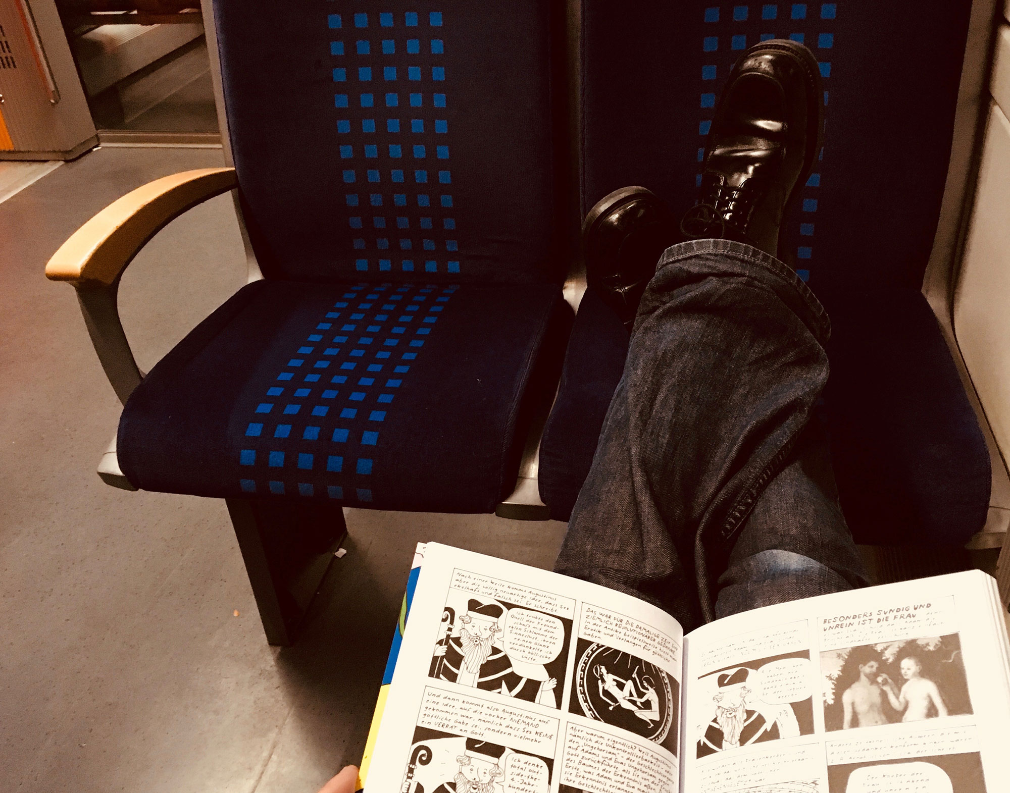 Comic lesen Bahn