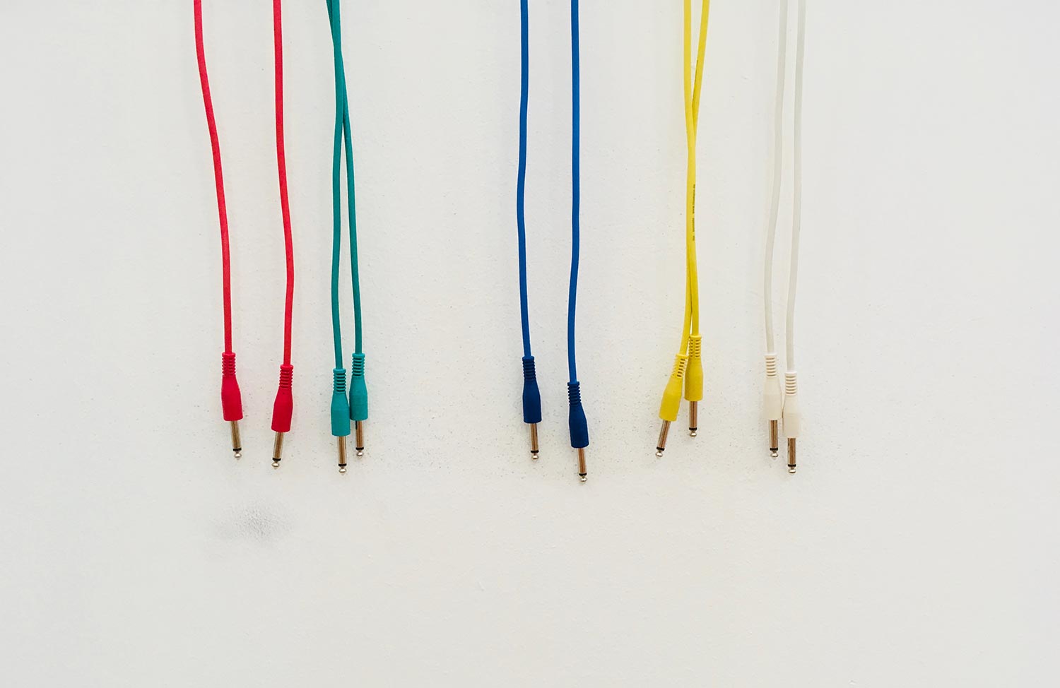 Kabel Rot Grün Blau Gelb Weiß