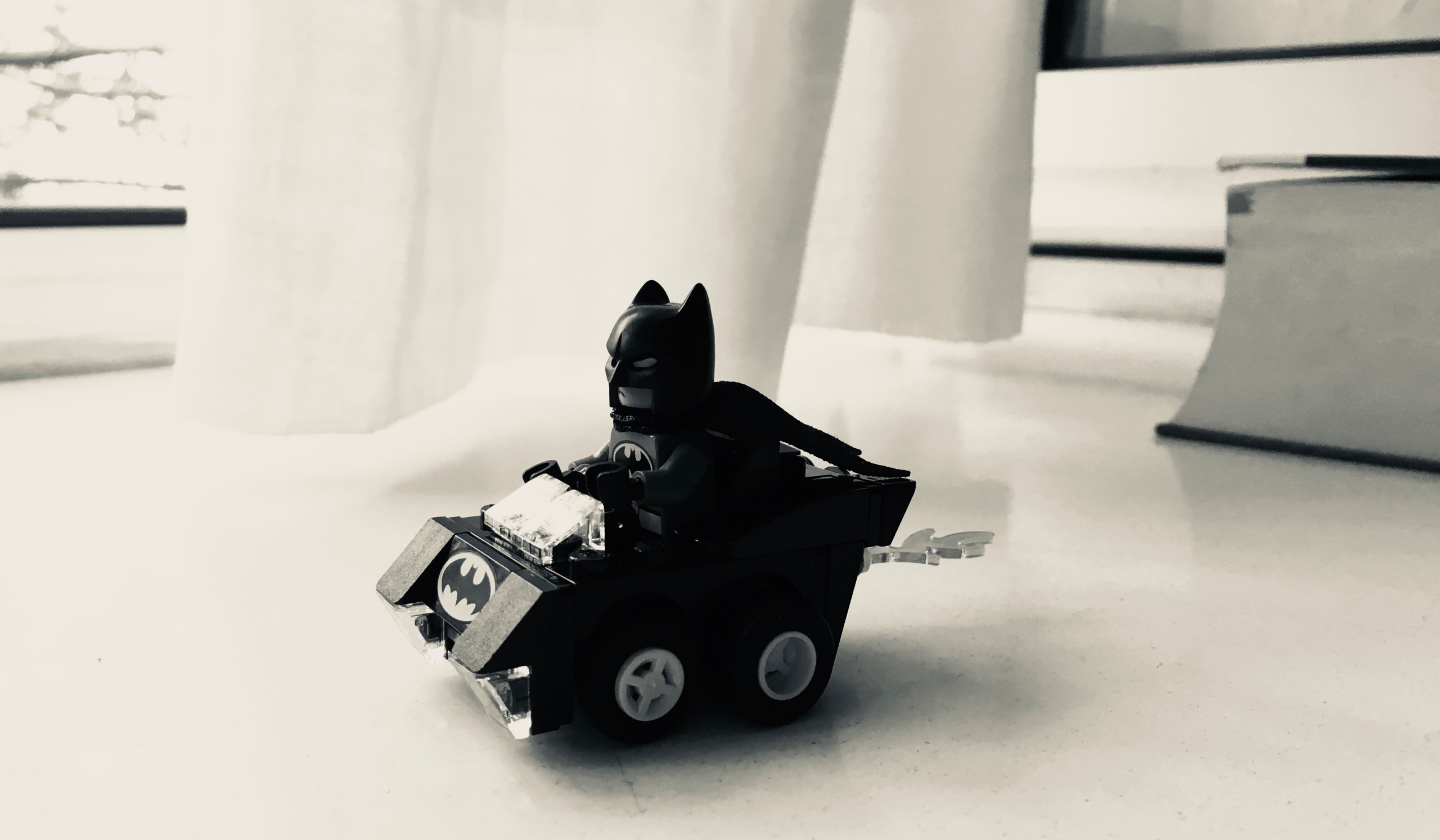 Lego Batman mit Batmobil