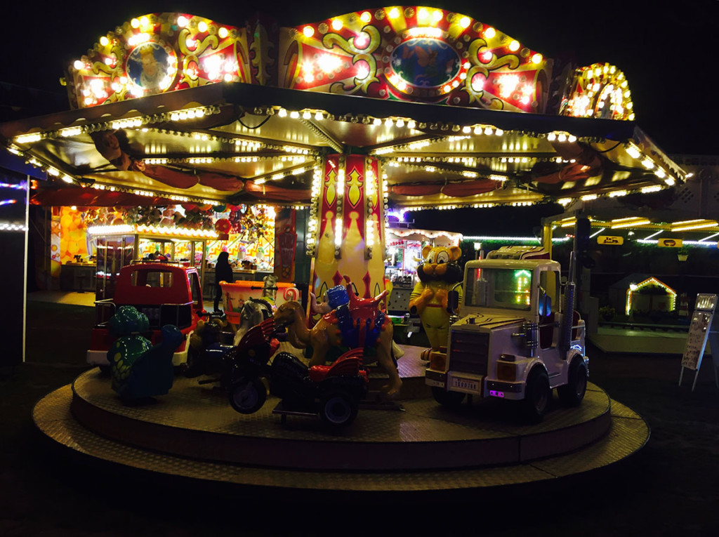 re:publica - Einsame Kirmes in der Nacht