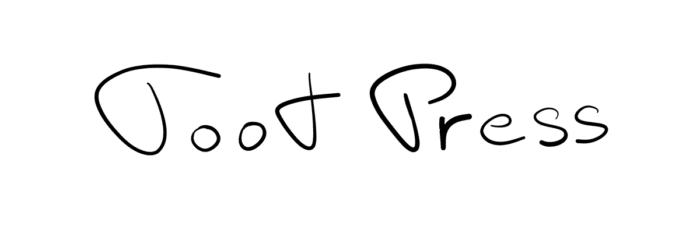 TootPress Logo (TootPress in Handschrift ausgeschrieben)