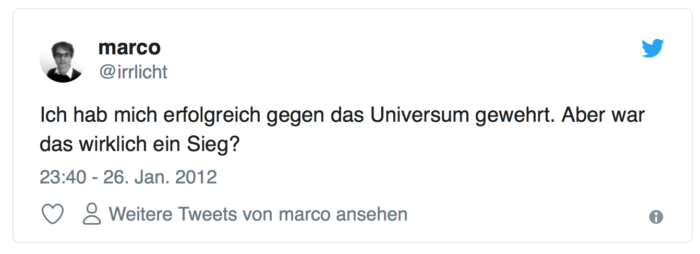 Das Universum